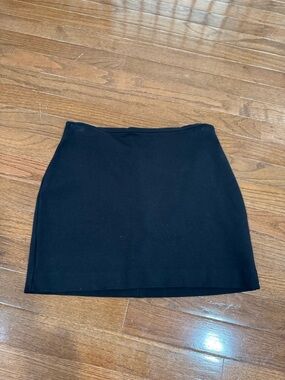 Express Black Mini Skirt